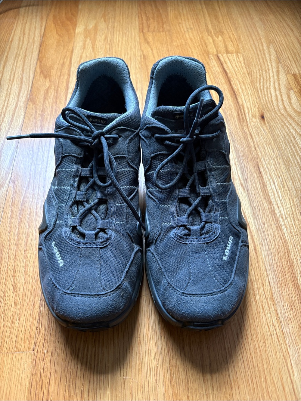 Lowa Gray Gore-Tex Women's Trail Sneakers. Gorgon GTX I think